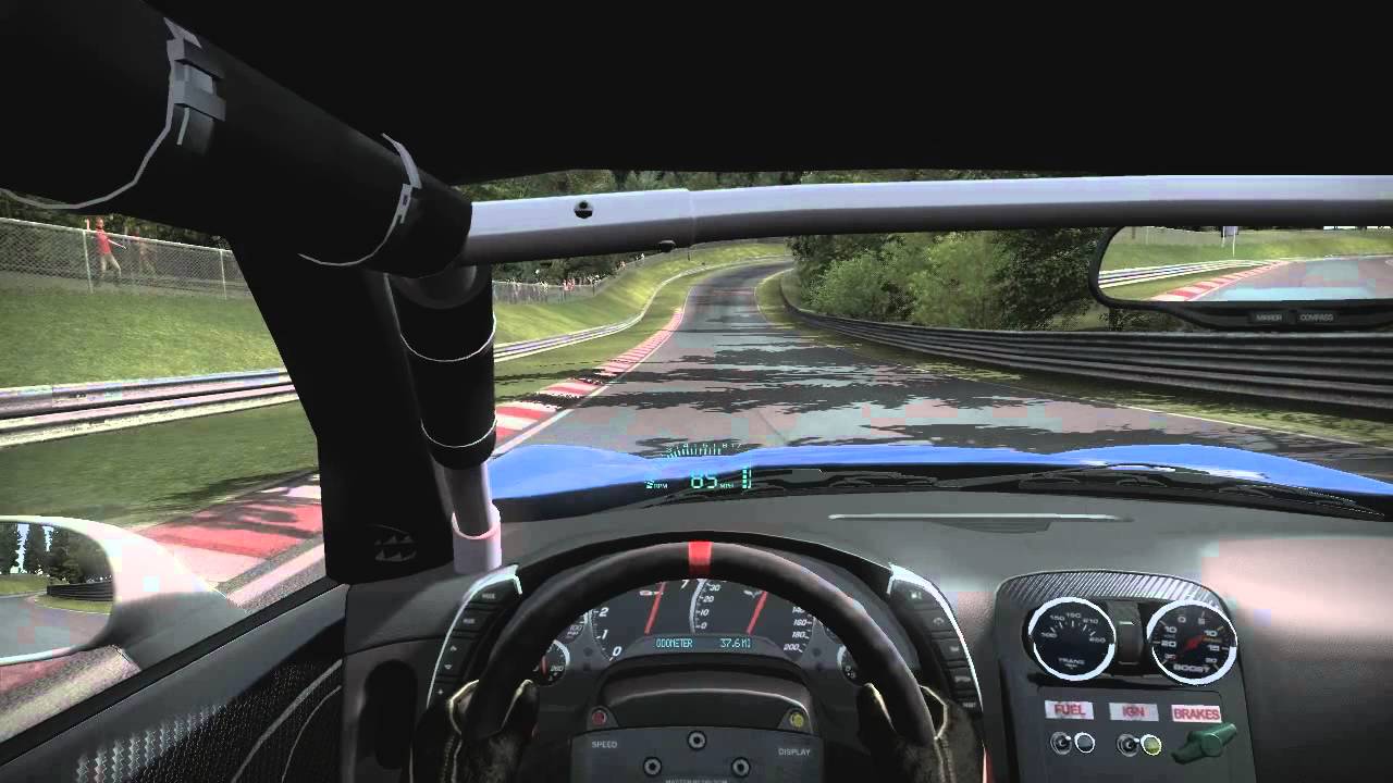 NFS Shift Corvette Z06 @ N&uuml;rburgring, Rundenzeit 07min10