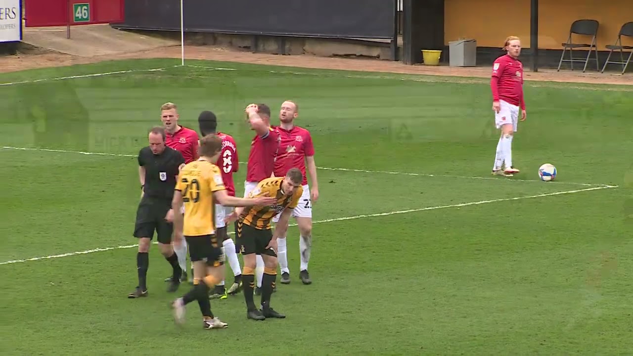 Cambridge United v Morecambe highlights
