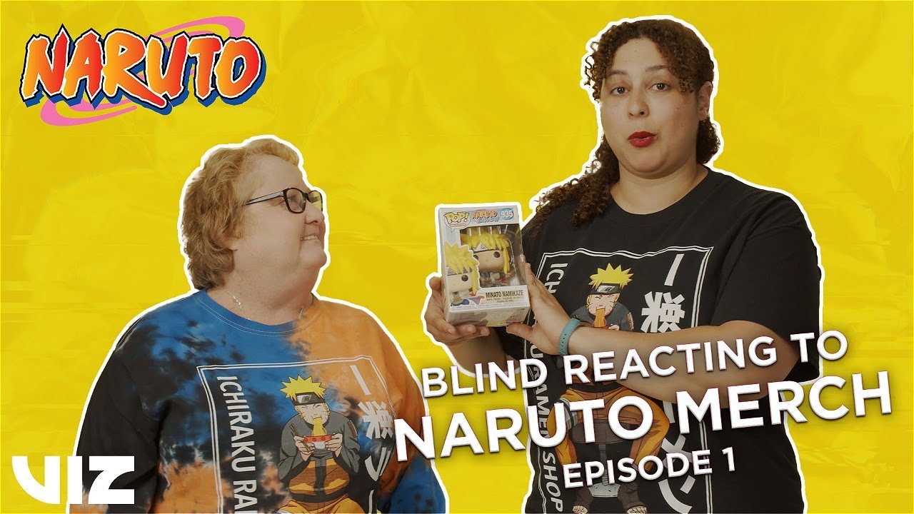 Episode 1 | Blind Reacting to Naruto Merch | VIZ