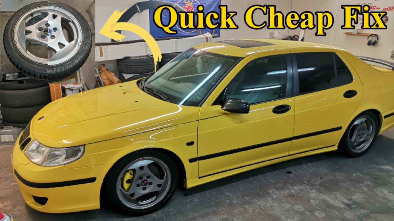 SAAB 9-5 Aero Quick Rim Fix For Cheap