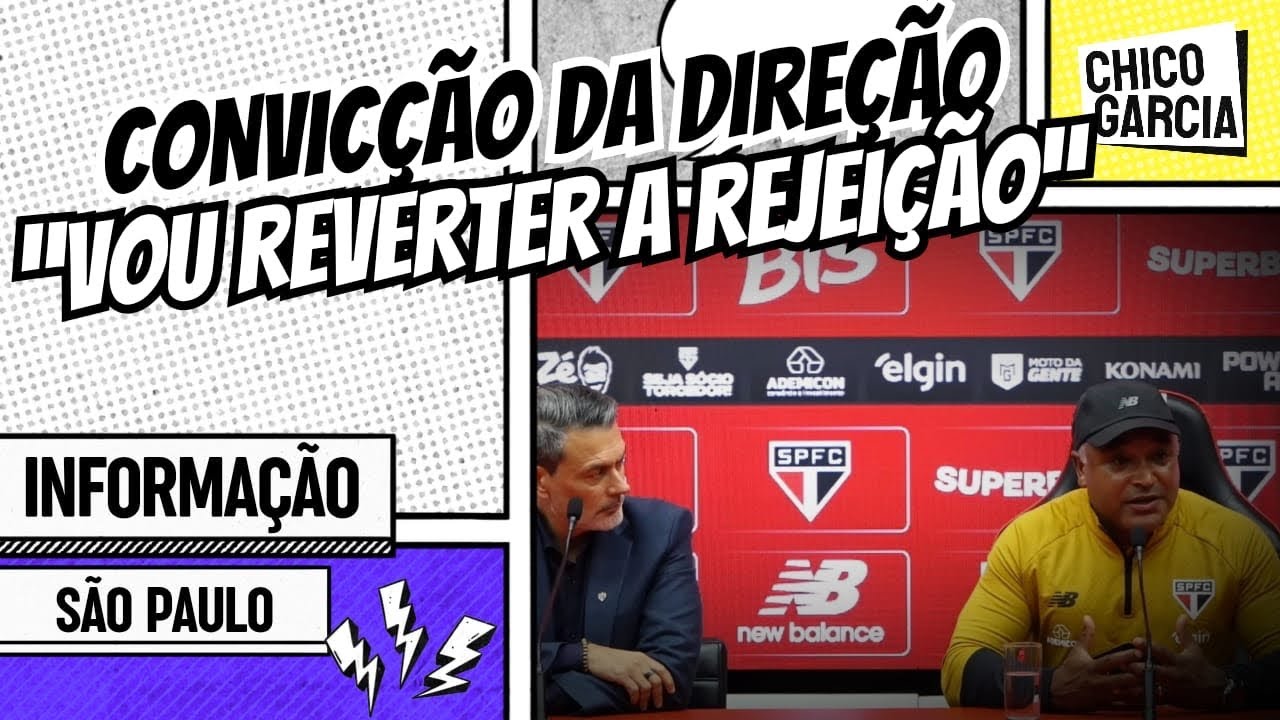 SÃO PAULO: APRESENTAÇÃO DE ROGER, MOTIVOS DA CONTRATAÇÃO E EXPLICAÇÕES PRA SAÍDA DE CRESPO