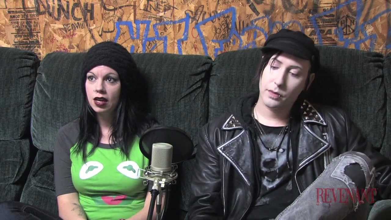 Interview with Chibi and Rainbow of the Birthday Massacre December 2011 Omaha, NE