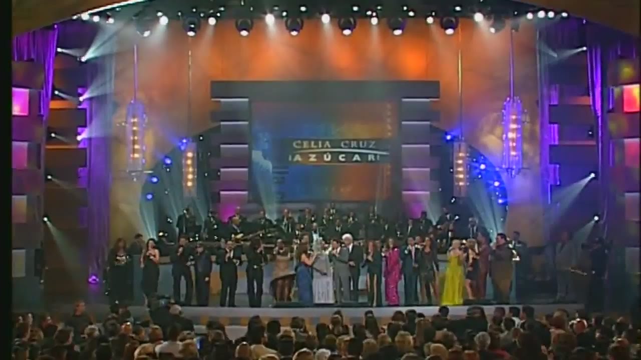 Celia Cruz - Az&uacute;car - Homenaje Completo - 2003 - HD 720p