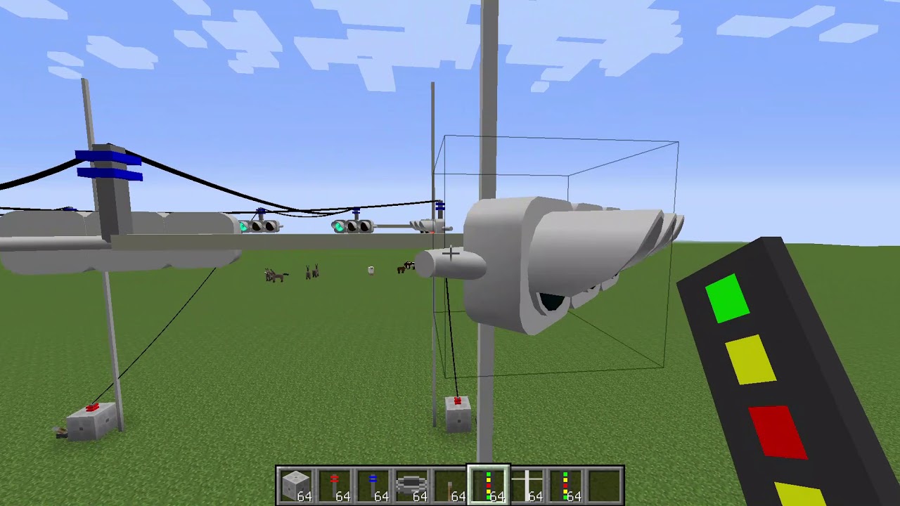 minecraft rtm けいさん信号パック製品版を使ってみました。