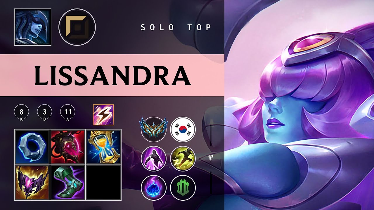 Lissandra Top vs Pantheon - KR Challenger Patch 26.01
