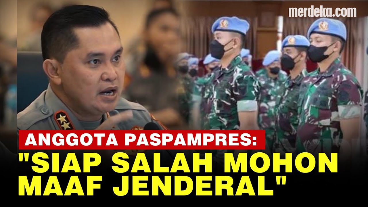 Momen Anggota Paspampres saat Ditegur Kapolda Metro Irjen Fadil: Mohon Maaf Jenderal