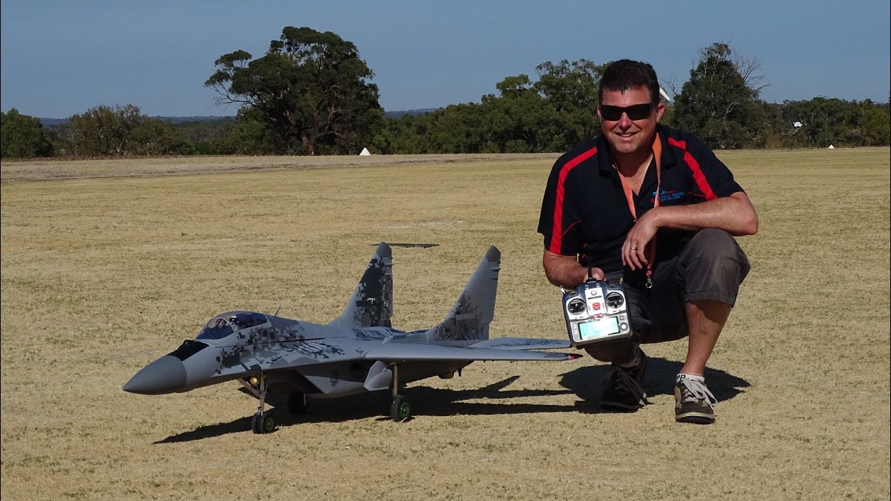FREEWING MIG-29 TWIN 80mm EDF MAIDEN BAROSSA VALLEY MODEL AEROCLUB
