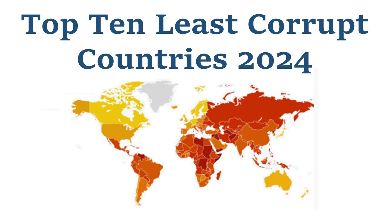 Top Ten Least Corrupt Countries 2024 | TV Intellect