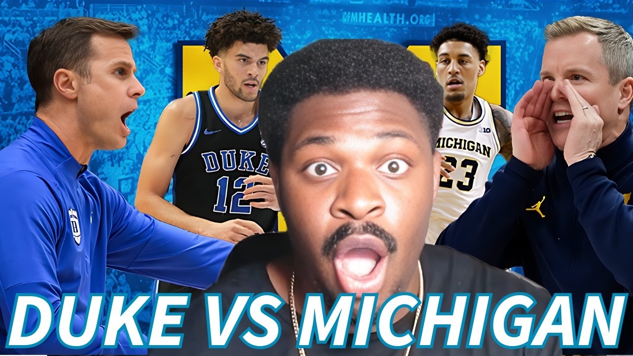 This Finish Was INTENSE 😳 | Michigan vs Duke Reaction