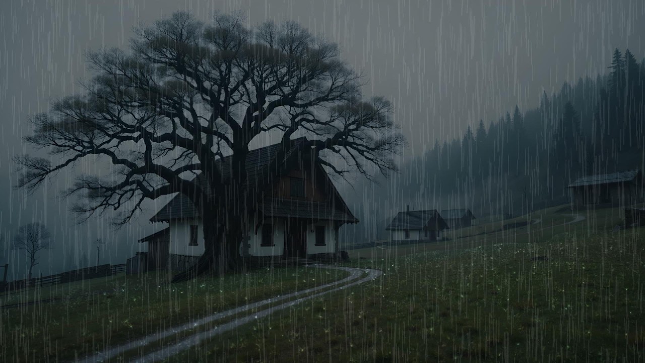 Perfect Night Rain Sounds – Sleep FAST & Wake Up Refreshed