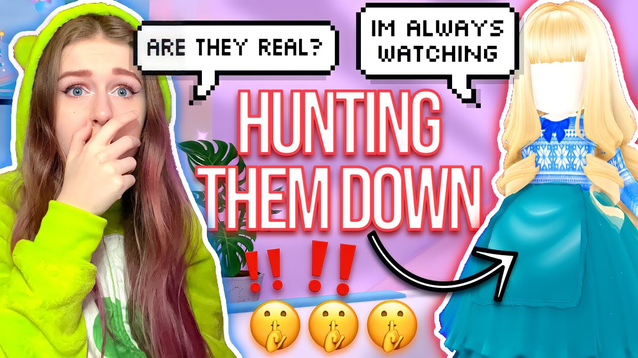 TRYING TO FIND THE CREEPY FIGURES IN MY PRIVATE SERVER IN ROYALE HIGH... ROBLOX Royale High