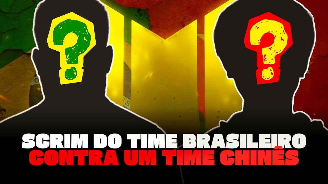 BRASIL x CHINA! 😱 O QUE ACONTECE QUANDO UM TIME BRASILEIRO TREINA CONTRA UM TIME CHIN&Ecirc;S NO CODM