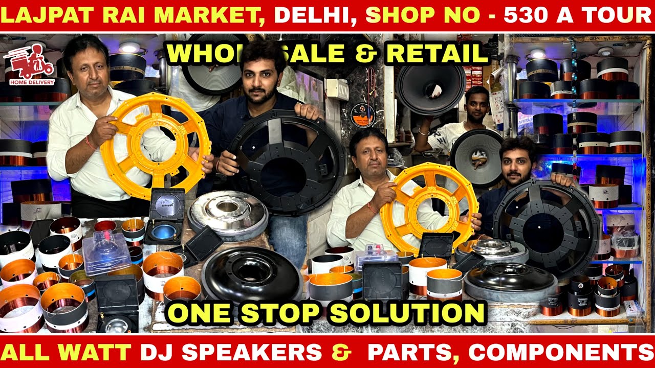All dj speakers & parts - cone, caps, magnet kits, coils, baskets, terminals, tweeter, network plate