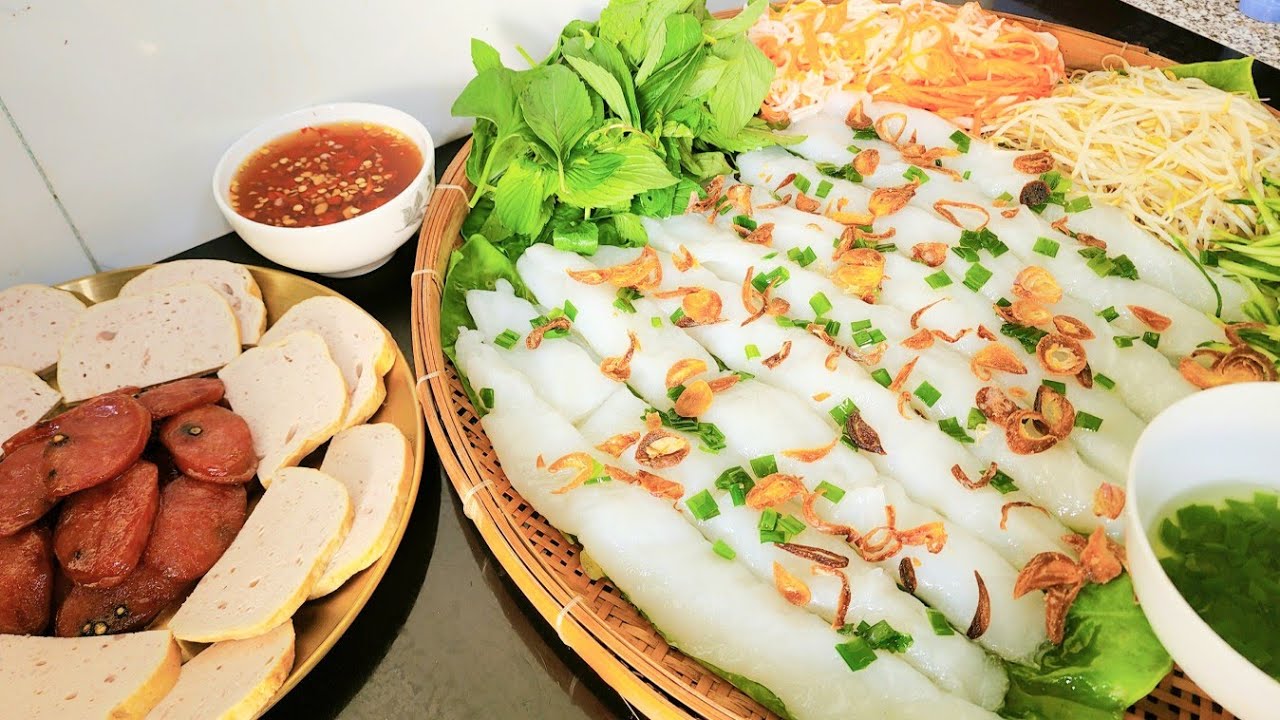 BÁNH ƯỚT/Cách làm bánh ướt bằng chảo dai mềm cực ngon tại nhà ai cũng làm được#912