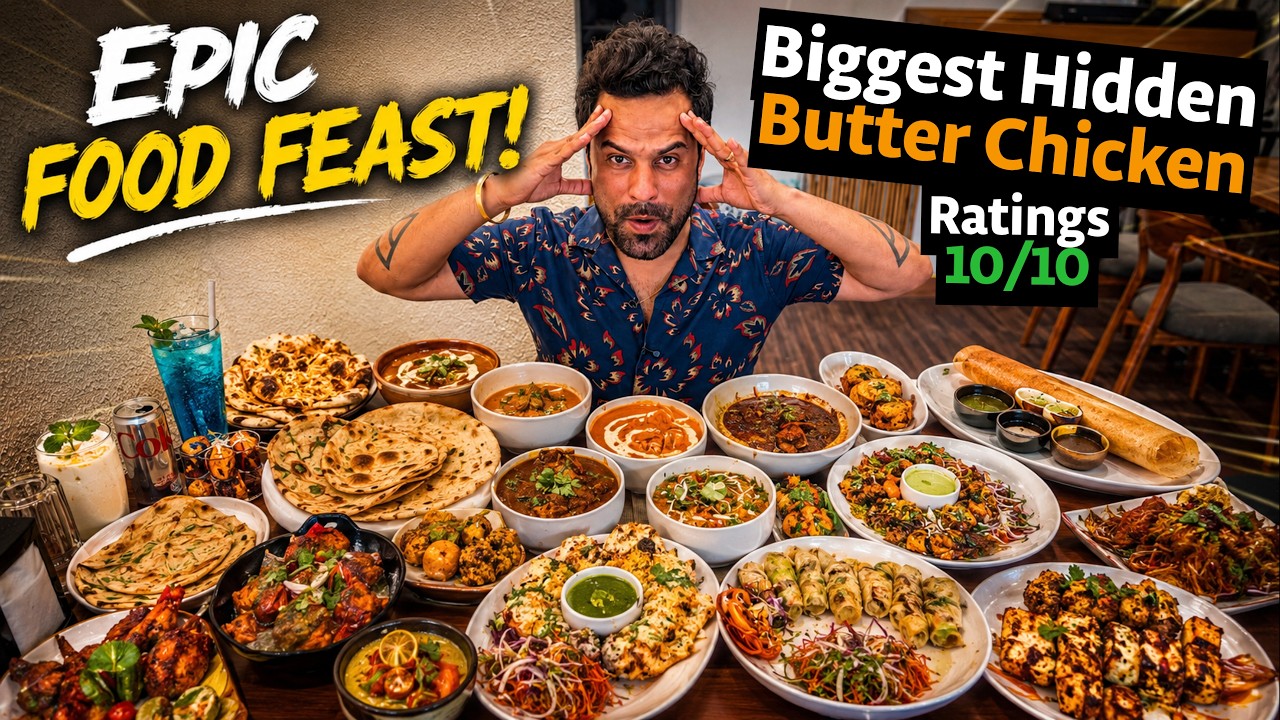 😱 Dwarka Ka Biggest Hidden Food Gem? Butter Chicken Ne Hila Diya! 🔥🍗