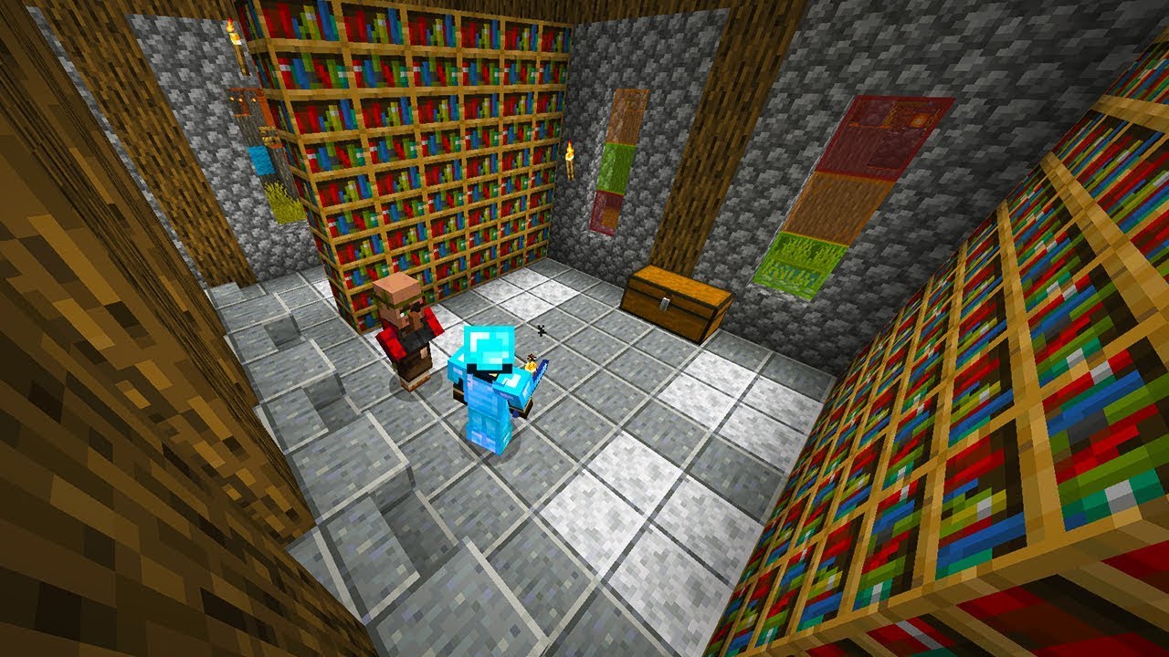 DE GROOTSTE BIBLIOTHEEK OOIT IN MINECRAFT!!