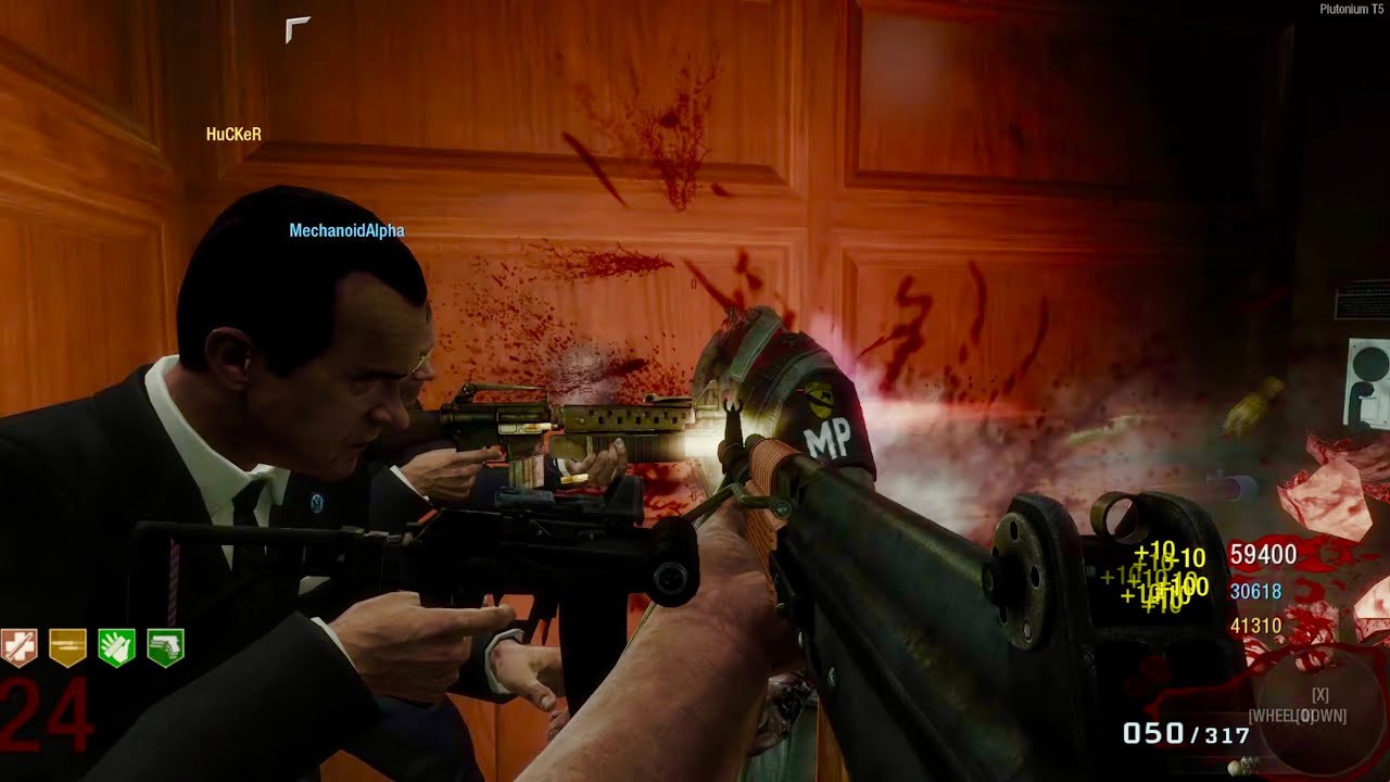 Black Ops Zombies: Five Co-op Gameplay! (NO COMMENTARY)