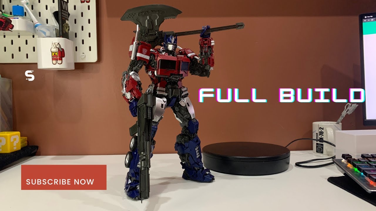 Speed Build YOLOPARK BUMBLEBEE THE MOVIE : Earth mode Optimus Prime PLAMO
