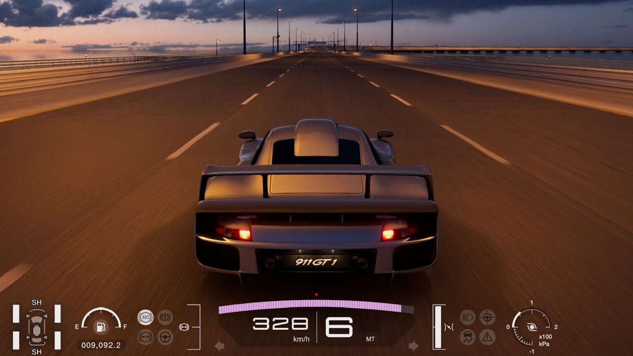 Gran Turismo 7 | Porsche 911 GT1 Strassenversion - Top Speed Km/h 328 Mph 203