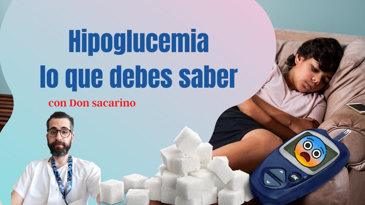 😨 HIPOGLUCEMIAS lo que DEBES saber 😨 #hipoglucemia #diabetes