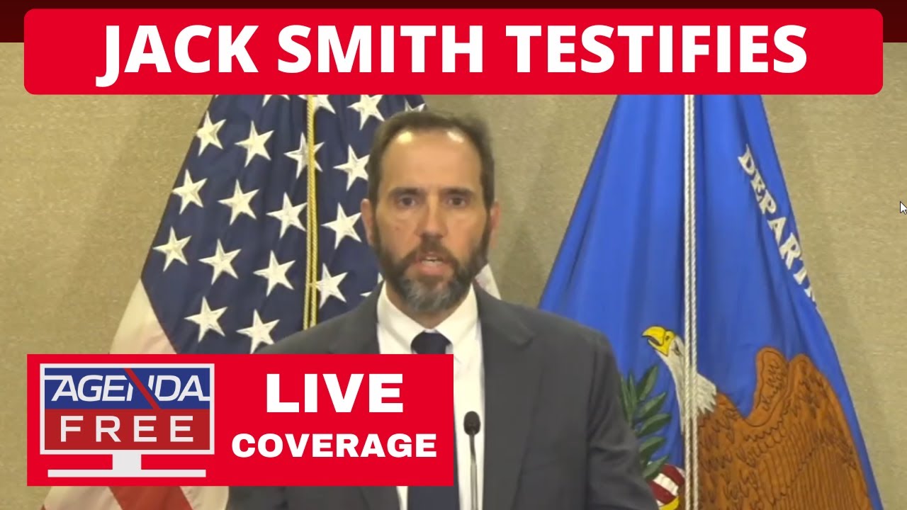 Jack Smith Testifies to Congress about Trump Prosecutions - LIVE Breaking News Coverage