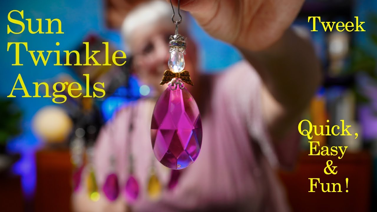 How to make Suncatchers out of beads and wire, step by step tutorial