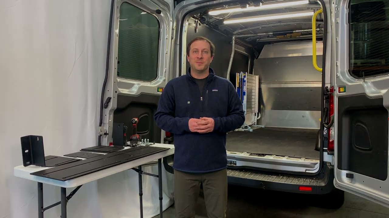WM System Non-Swivel Loading Ramp Install, Transit/E-Transit, No-Drill Hardware, Video 1 of 3