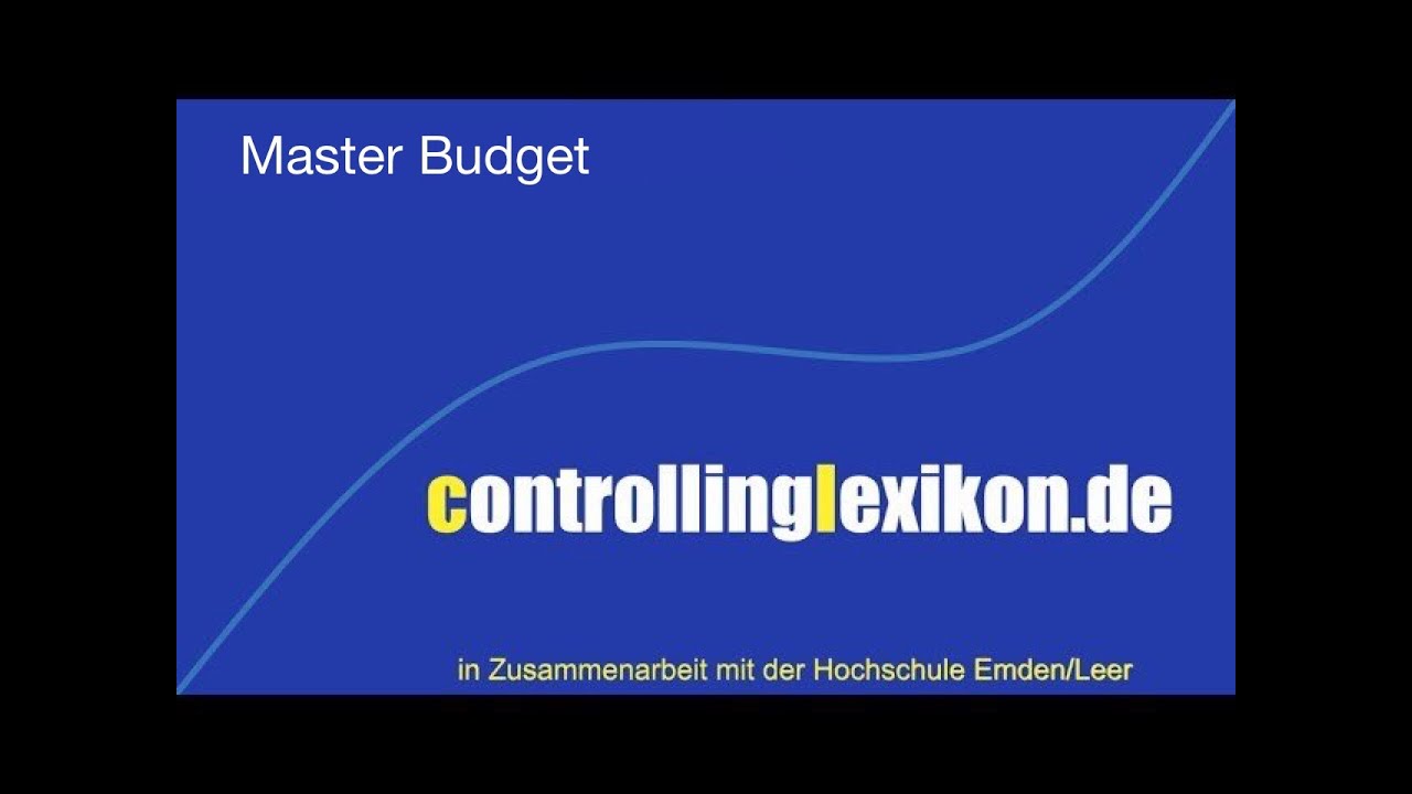Master Budget