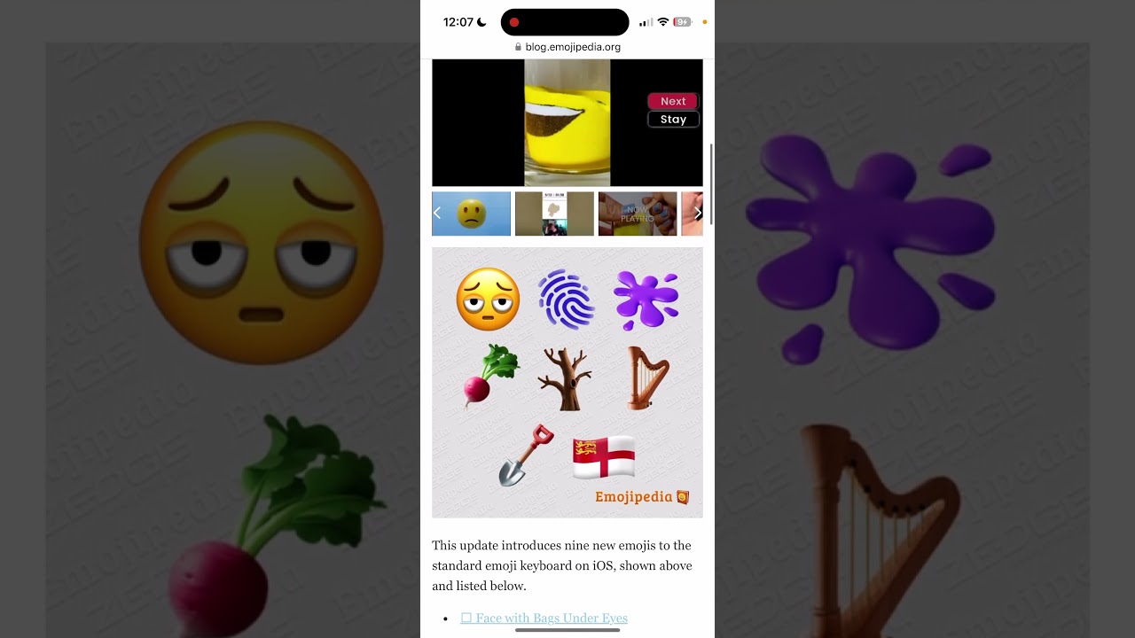 Apple just introduced new emojis in iOS 18.4 Beta 2! #iOS18 #NewEmojis #iOSBeta #TechNews #Apple