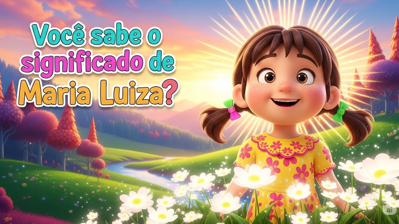 Maria Luiza– música infantil com o significado do nome