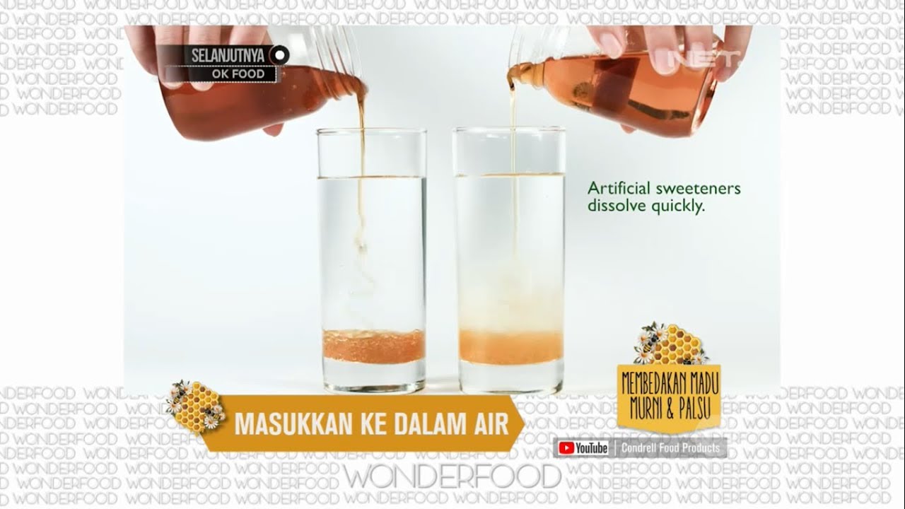 Cara Membedakan Madu Yang Asli Dan Madu Yang Palsu