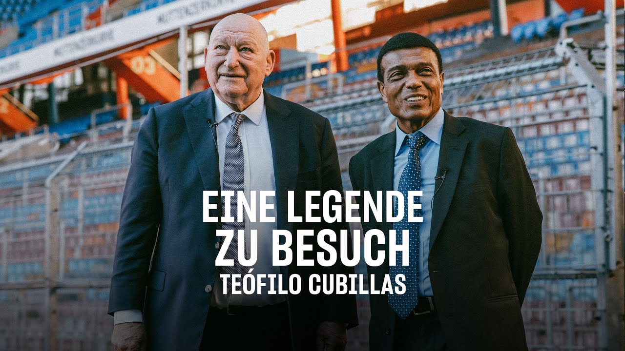 Teófilo Cubillas zu Besuch in Basel ❤️💙