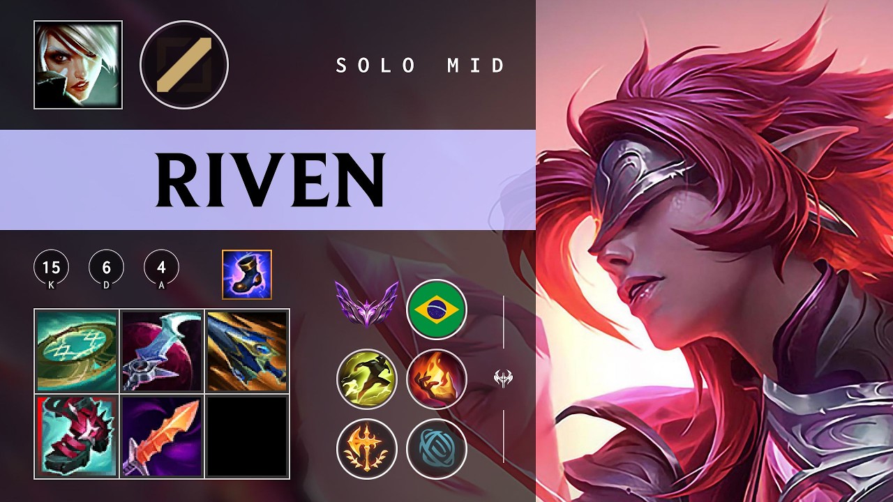 Riven Mid vs Katarina - BR Master Patch 26.03