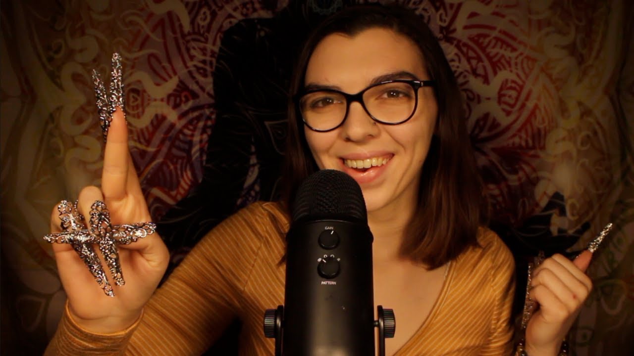 ASMR Plucking Your Negative Energy with Long Claws 💫