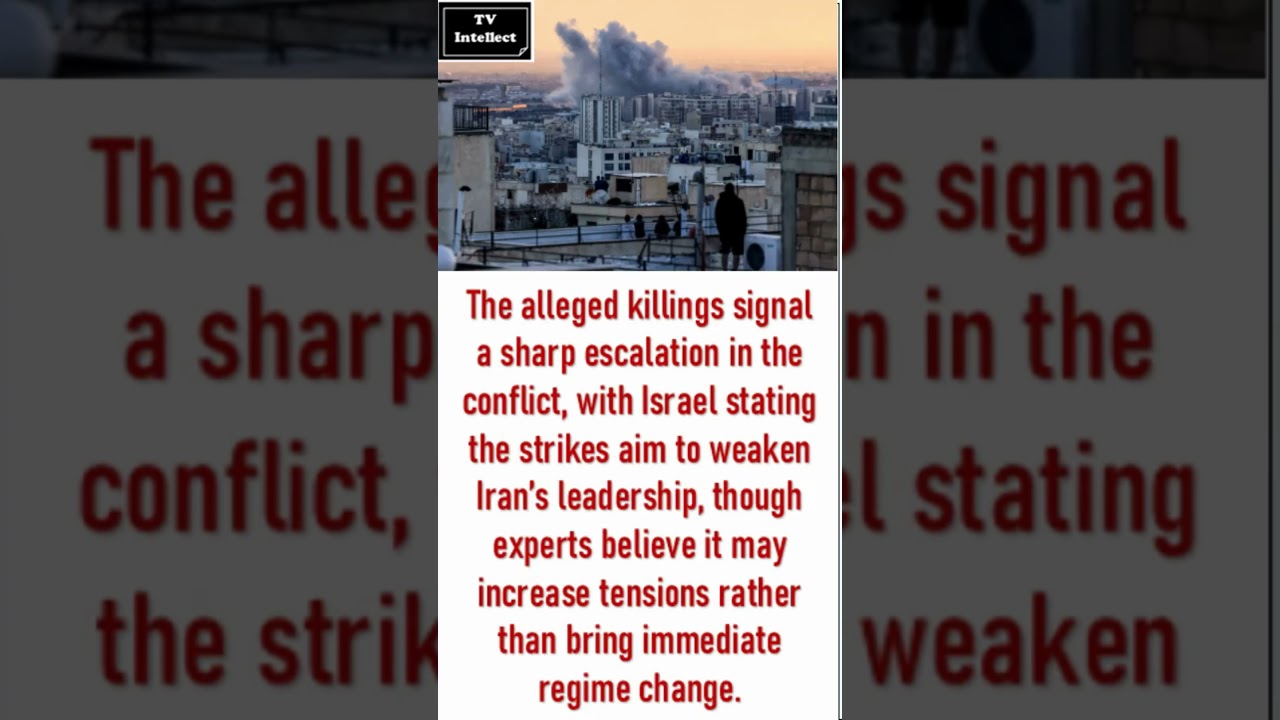 Top Iranian Leaders Targeted | Gholamreza Soleimani Killed, Fate of Ali Larijani Unclear