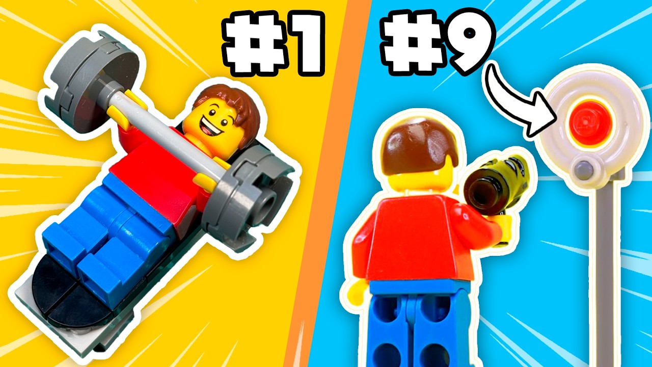 15 LEGO ТРЮКОВ С МИНИФИГУРКАМИ