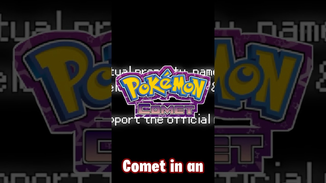 New Pokemon 2025 Fan Game! This is Pokemon Comet #pokemon