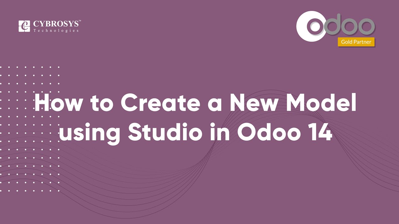 How to Create a New Model using Studio in Odoo 14 | Odoo Studio