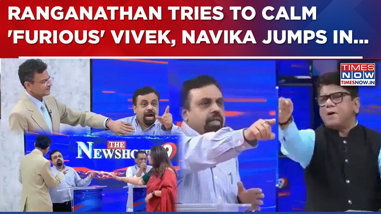 Anand Ranganathan Tries To Calm Down 'Furious' Vivek Srivastava, Navika Jumps In As Well, Watch!