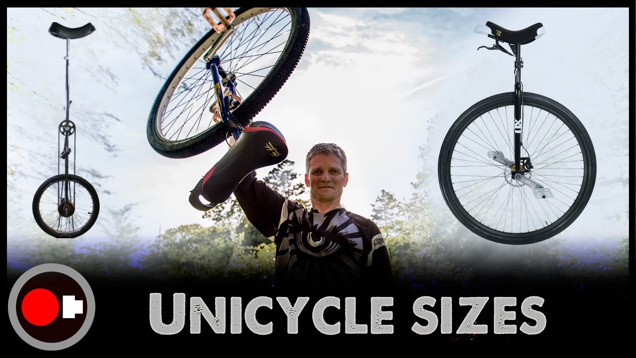 Unicycle science - Why so many wheel sizes?