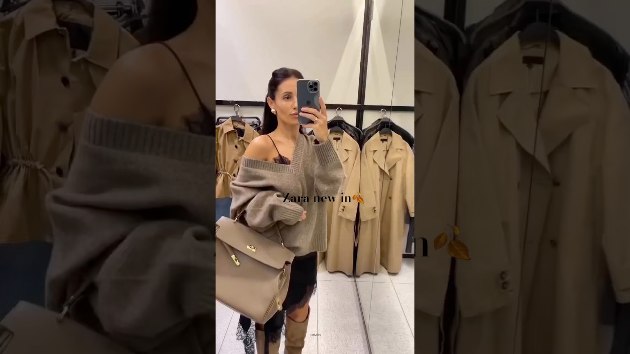 NEW IN ZARA AUTUMN HAUL 2025🍂#zara #zarahaul #outfitideas #fashiontrends #autumnfashion #zaranewin