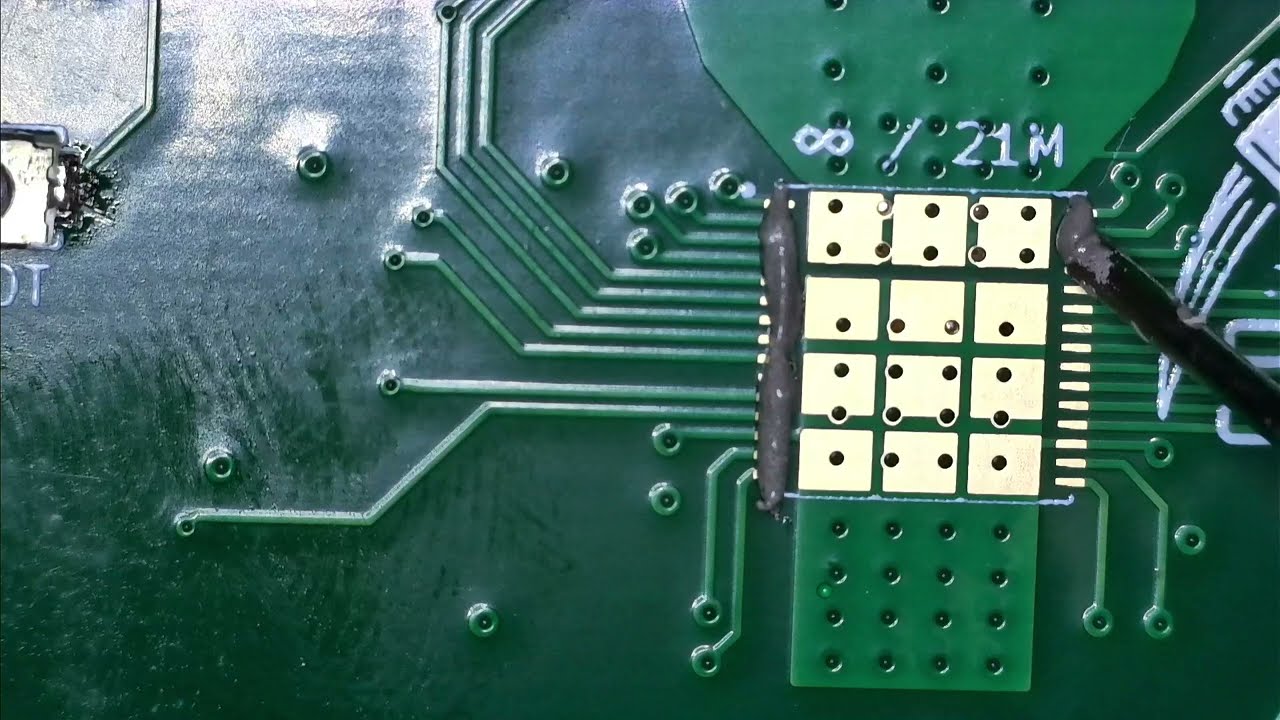 How to Solder an ASIC Chip on the Bitaxe Board | Step-by-Step SMD Tutorial
