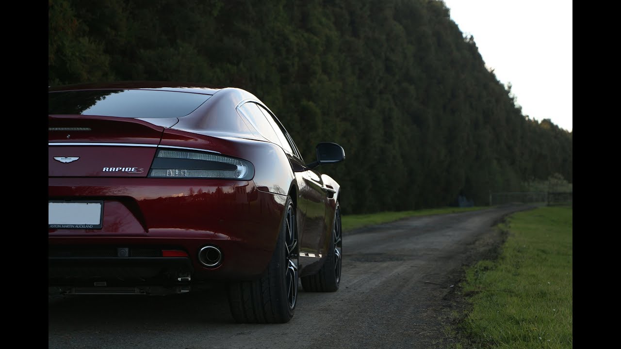 Aston Martin Rapide S | Cinematic shots, Acceleration and Exhaust note!