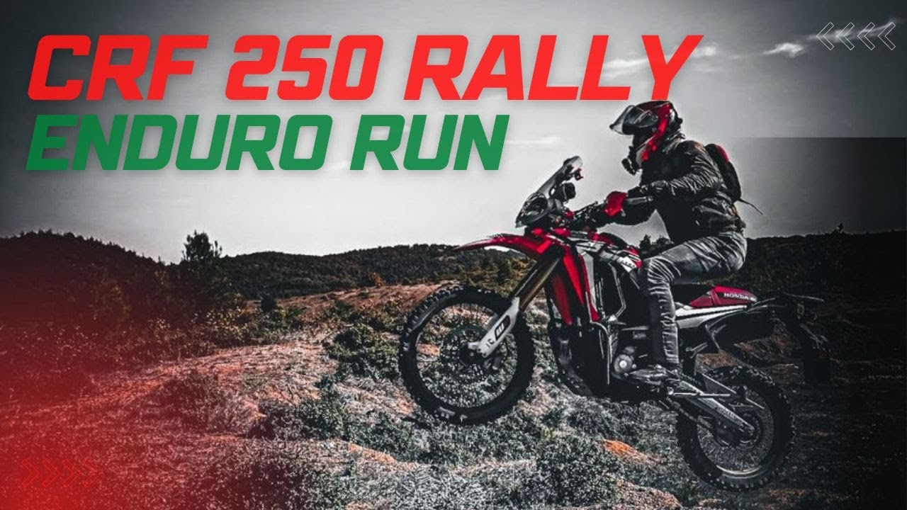 CRF 250 Rally Orman - Enduro Sürüşü // CRF 250 Rally Forest Run // CRF 250 Rally Mountain Ride //