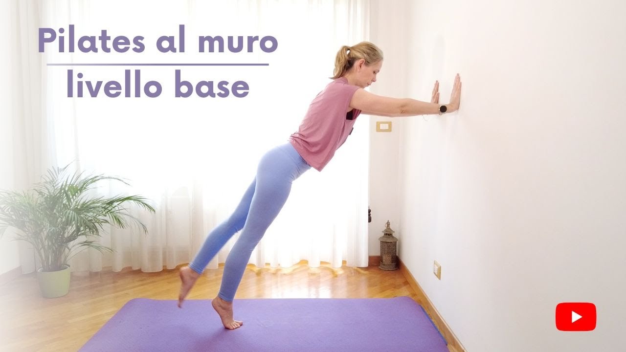 PILATES AL MURO | Livello base | 20 MIN