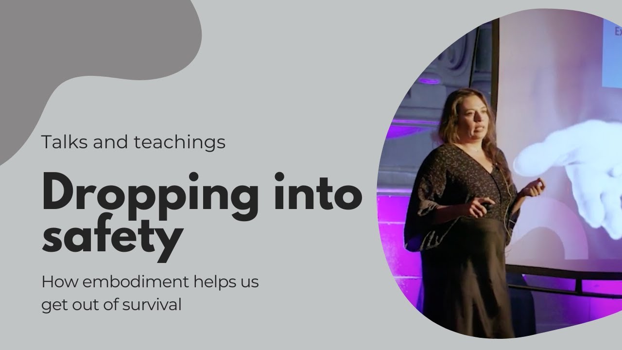 Dropping into safety: How embodiment helps us to get out of survival