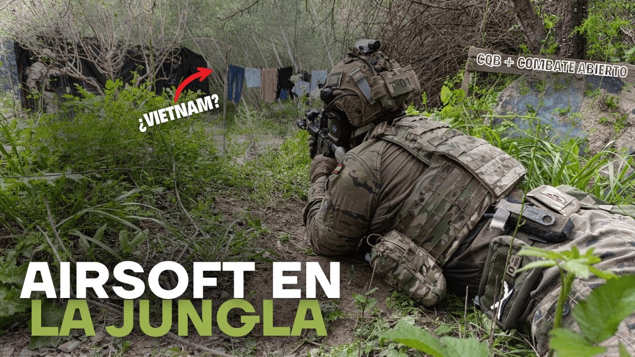 AIRSOFT en la JUNGLA // HK 416D NGRS