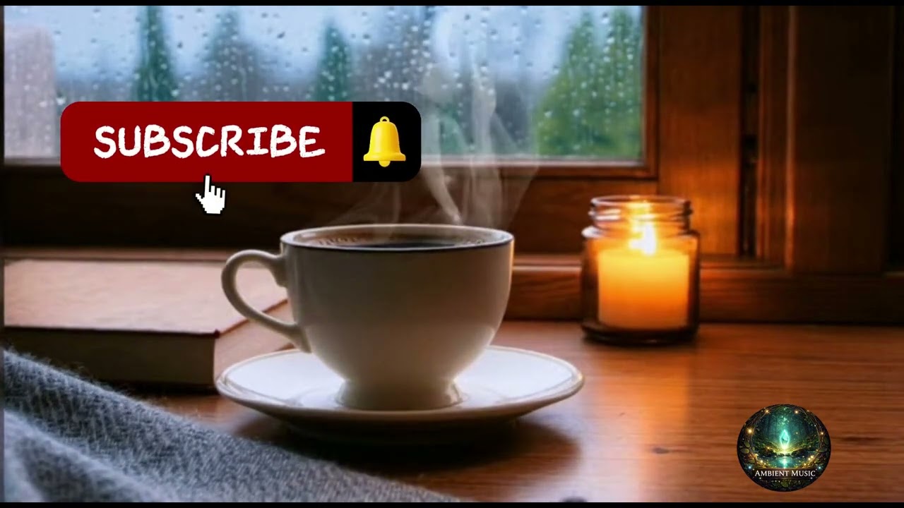 Ambient Music - A coffee on a rainy day - Calm & Relaxation & Focus