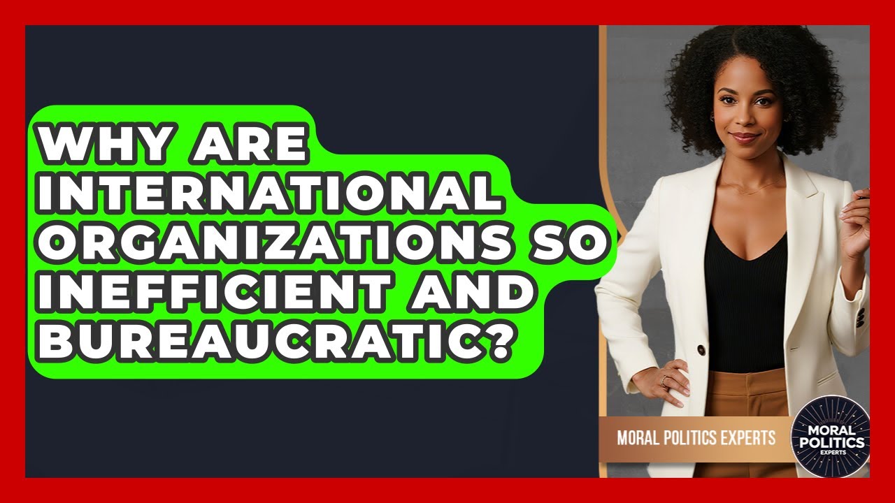 Why Are International Organizations So Inefficient And Bureaucratic? - Moral Politics Experts