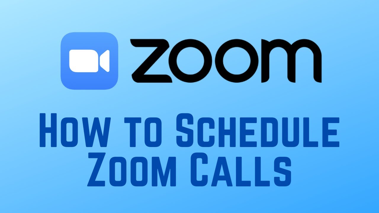 Как запланировать конференцию Zoom